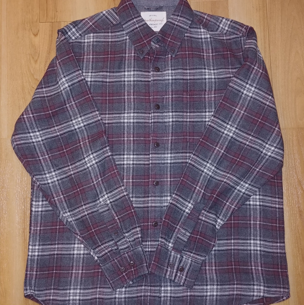 Weatherproof Vintage Plaid Shirt, L